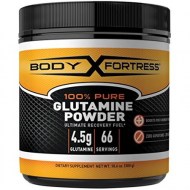 BODY FORTRESS 100% POLVO DE GLUTAMINE 300 GRAMOS